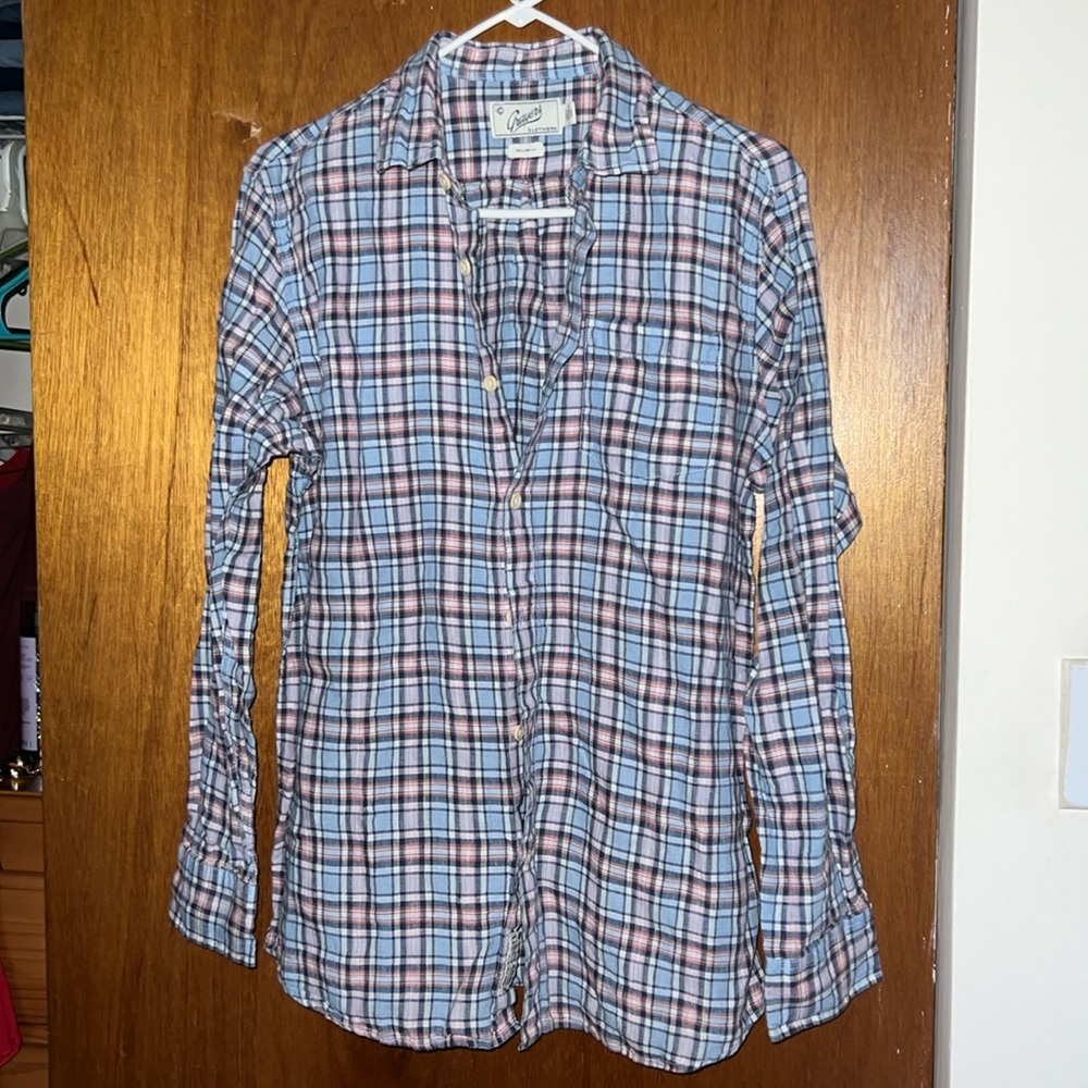 Plaid Men’s Button-down